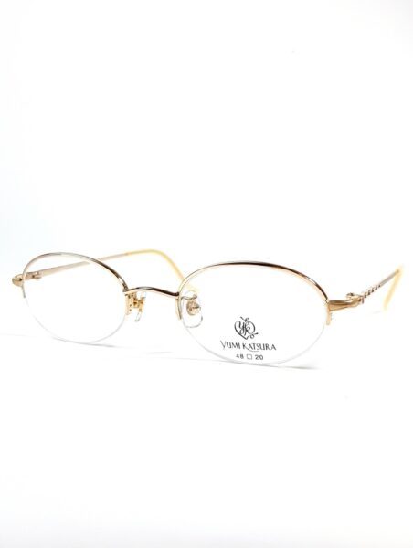 5559-Gọng kính nữ-YUMI KATSURA YK 713 half rim eyeglasses frame2