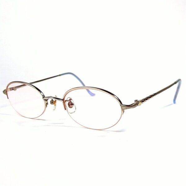 5560-Gọng kính nữ/Kính trong nữ-Khá mới-YUMI KATSURA YK715 half rim eyeglasses frame1