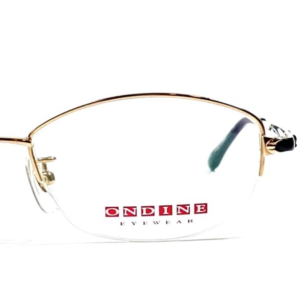 5525-Gọng kính nữ-Mới/Chưa sử dụng-ONDINE ON668 halfrim eyeglasses frame3