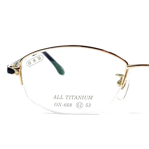 5525-Gọng kính nữ-Mới/Chưa sử dụng-ONDINE ON668 halfrim eyeglasses frame4