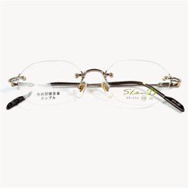 5531-Gọng kính nữ/nam-Mới/Chưa sử dụng-SLEN D SD-310 rimless eyeglasses frame