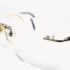 5613-Gọng kính nữ/nam-Khá mới-SLAN D SD-315 rimless eyeglasses frame4