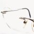 5613-Gọng kính nữ/nam-Khá mới-SLAN D SD-315 rimless eyeglasses frame5