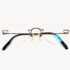 5613-Gọng kính nữ/nam-Khá mới-SLAN D SD-315 rimless eyeglasses frame13