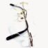 5613-Gọng kính nữ/nam-Khá mới-SLAN D SD-315 rimless eyeglasses frame15