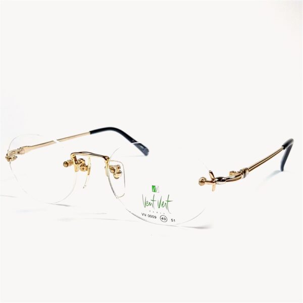 5528-Gọng kính nữ-Mới/Chưa sử dụng-VENT VENT VV 3009 rimless eyeglasses frame1