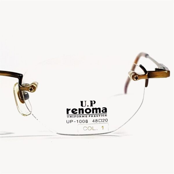 5519-Gọng kính nữ/nam-Mới/Chưa sử dụng-UP RENOMA UP 1008 rimless eyeglasses frame3