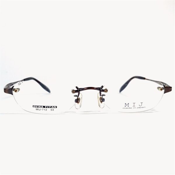 5514-Gọng kính nữ-Mới/Chưa sử dụng-MIJ DYNA TITAN 712 rimless eyeglasses frame2