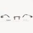 5514-Gọng kính nữ-Mới/Chưa sử dụng-MIJ DYNA TITAN 712 rimless eyeglasses frame2