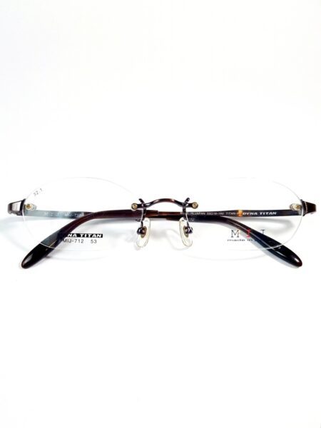5514-Gọng kính nữ/nam-MIJ DYNA TITAN 712 rimless eyeglasses frame16