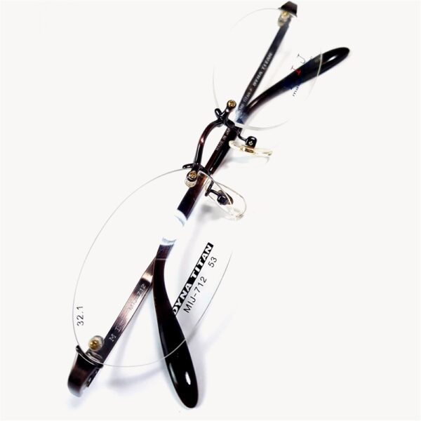 5514-Gọng kính nữ-Mới/Chưa sử dụng-MIJ DYNA TITAN 712 rimless eyeglasses frame16