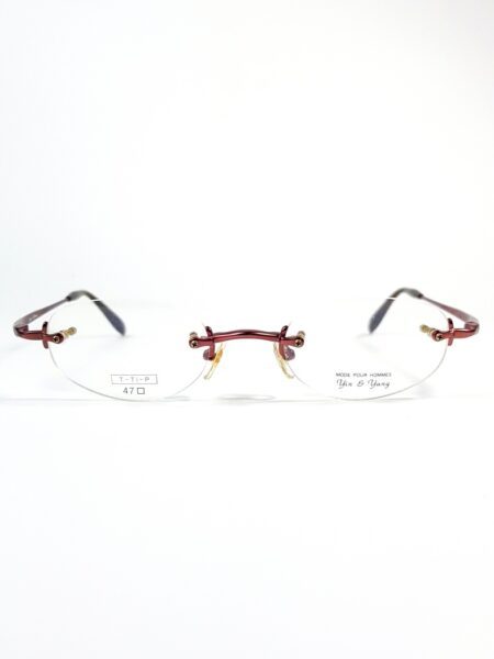 5488-Gọng kính nữ/nam-YIN & YANG YY 7010 rimless eyeglasess frame3