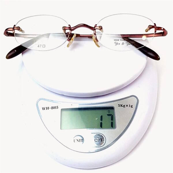 5488-Gọng kính nữ/nam-Mới/Chưa sử dụng-YIN & YANG YY7010 rimless eyeglasess frame18