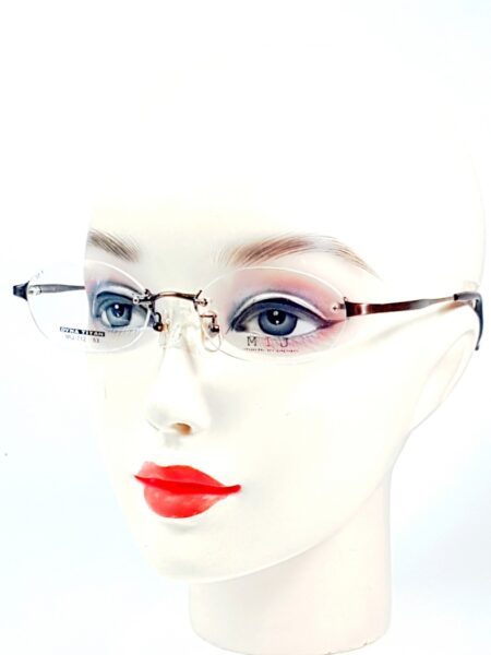 5514-Gọng kính nữ/nam-MIJ DYNA TITAN 712 rimless eyeglasses frame0