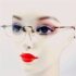 5519-Gọng kính nữ/nam-Mới/Chưa sử dụng-UP RENOMA UP 1008 rimless eyeglasses frame21