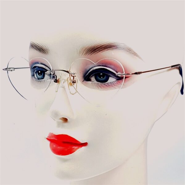 5613-Gọng kính nữ/nam-Khá mới-SLAN D SD-315 rimless eyeglasses frame18