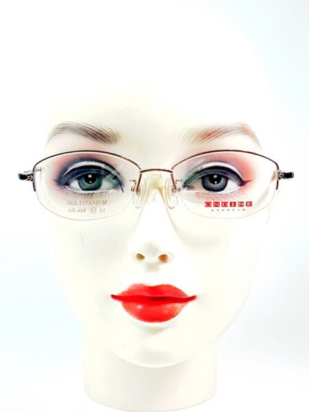 5525-Gọng kính nữ/nam-ONDINE ON 668 halfrim eyeglasses frame0