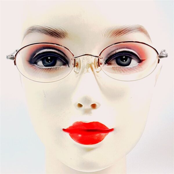5560-Gọng kính nữ/Kính trong nữ-Khá mới-YUMI KATSURA YK715 half rim eyeglasses frame17