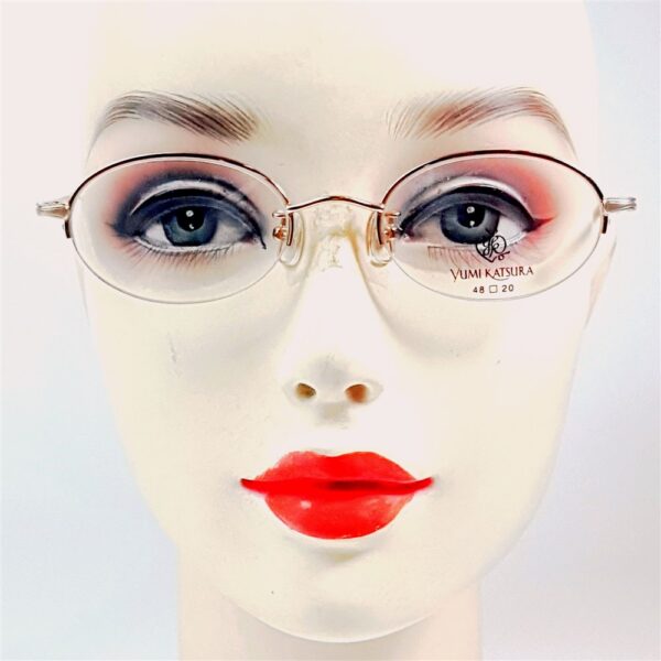 5559-Gọng kính nữ-Mới/Chưa sử dụng-YUMI KATSURA YK713 half rim eyeglasses frame19