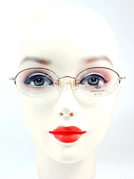 5559-Gọng kính nữ-YUMI KATSURA YK 713 half rim eyeglasses frame1