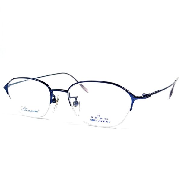5503-Gọng kính nữ-Mới/Chưa sử dụng-BLUEMARINE BM 601 halfrim eyeglasses frame0