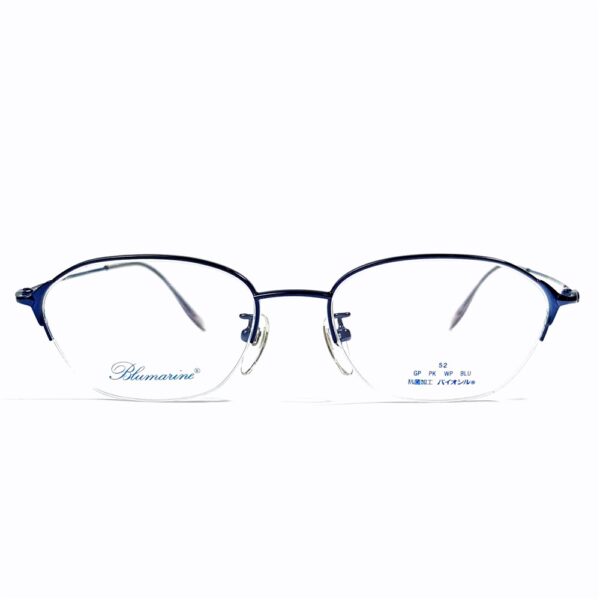 5503-Gọng kính nữ-Mới/Chưa sử dụng-BLUEMARINE BM 601 halfrim eyeglasses frame2
