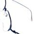 5503-Gọng kính nữ (new)-BLUEMARINE BM 601 halfrim eyeglasses frame6