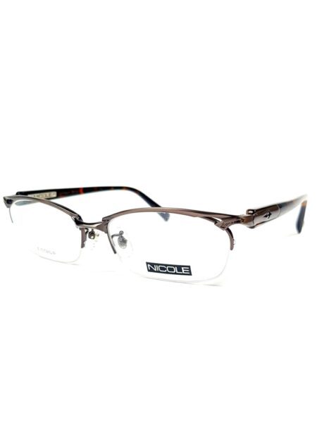 5542-Gọng kính nữ/nam (new)-NICOLE 13212 half rim eyeglasses frame2