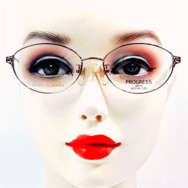 5572-Gọng kính nữ-Mới/Chưa sử dụng-PROGRESS 6815half rim eyeglasses frame22