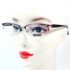 5542-Gọng kính nữ/nam (new)-NICOLE 13212 half rim eyeglasses frame1