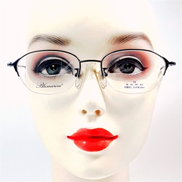 5503-Gọng kính nữ-Mới/Chưa sử dụng-BLUEMARINE BM 601 halfrim eyeglasses frame18