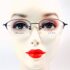 5503-Gọng kính nữ-Mới/Chưa sử dụng-BLUEMARINE BM 601 halfrim eyeglasses frame18