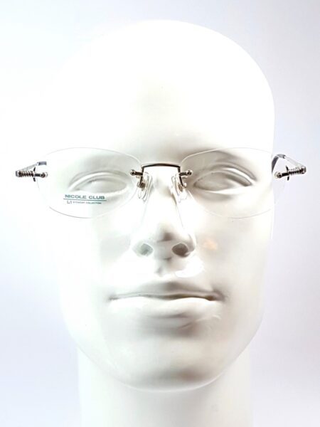 5520-Gọng kính nam (new)-NICOLE CLUB 8130 rimless eyeglasses frame0
