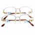 5540-Gọng kính nữ-Mới/Chưa sử dụng-RUDGER VALENTINO RV 651 half rim eyeglasses frame20