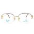 5540-Gọng kính nữ (new)-RUDGER VALENTINO RV 651 halfrim eyeglasses frame3