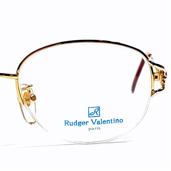 5540-Gọng kính nữ-Mới/Chưa sử dụng-RUDGER VALENTINO RV 651 half rim eyeglasses frame3