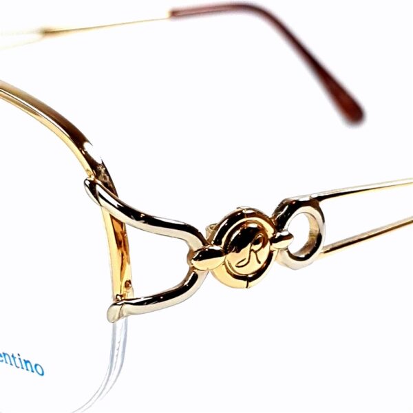 5540-Gọng kính nữ-Mới/Chưa sử dụng-RUDGER VALENTINO RV 651 half rim eyeglasses frame8