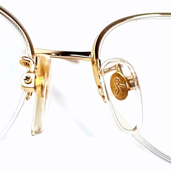 5540-Gọng kính nữ-Mới/Chưa sử dụng-RUDGER VALENTINO RV 651 half rim eyeglasses frame9