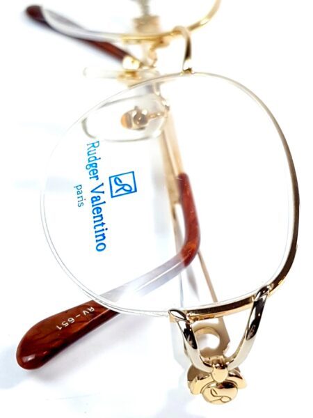 5540-Gọng kính nữ (new)-RUDGER VALENTINO RV 651 halfrim eyeglasses frame18