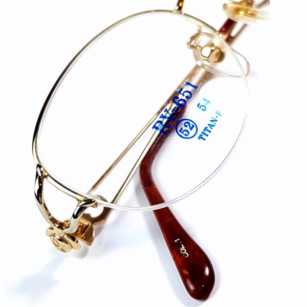 5540-Gọng kính nữ-Mới/Chưa sử dụng-RUDGER VALENTINO RV 651 half rim eyeglasses frame11