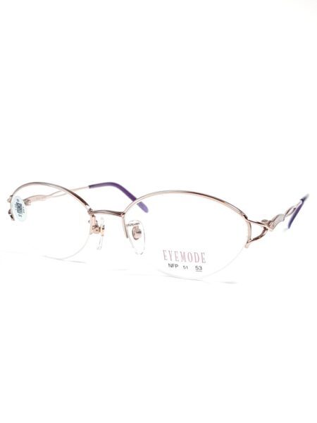 5504-Gọng kính nữ (new)-HOYA Eyemode ST 063T halfrim eyeglasses frame2