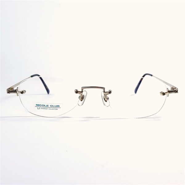 5520-Gọng kính nam-Mới/Chưa sử dụng-NICOLE CLUB 8130 rimless eyeglasses frame2