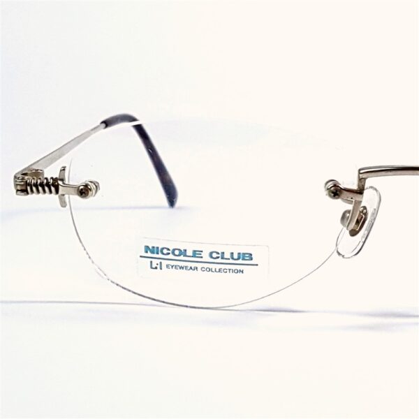 5520-Gọng kính nam-Mới/Chưa sử dụng-NICOLE CLUB 8130 rimless eyeglasses frame4