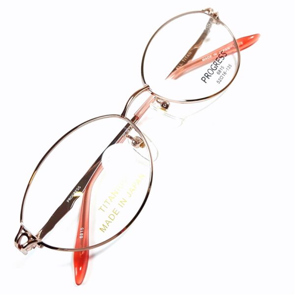 5572-Gọng kính nữ-Mới/Chưa sử dụng-PROGRESS 6815half rim eyeglasses frame19
