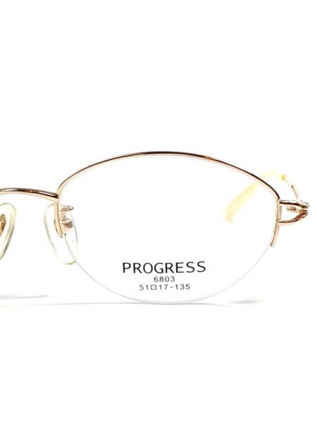 5572-Gọng kính nữ (new)-PROGRESS 6803 half rim eyeglasses frame2