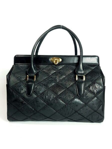 4042-Túi xách tay da đà điểu-Ostrich skin tote bag0