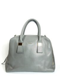4074-Túi xách tay/đeo vai-FURLA Mist Twiggy gray satchel bag