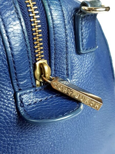 4092-Túi xách tay/đeo vai-TORY BURCH Amanda blue satchel bag12