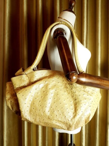 4251-Túi xách tay/đeo vai da đà điểu-Ostrich skin tote bag1