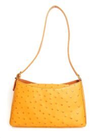 4047-Túi đeo vai da đà điểu-Ostrich skin shoulder bag